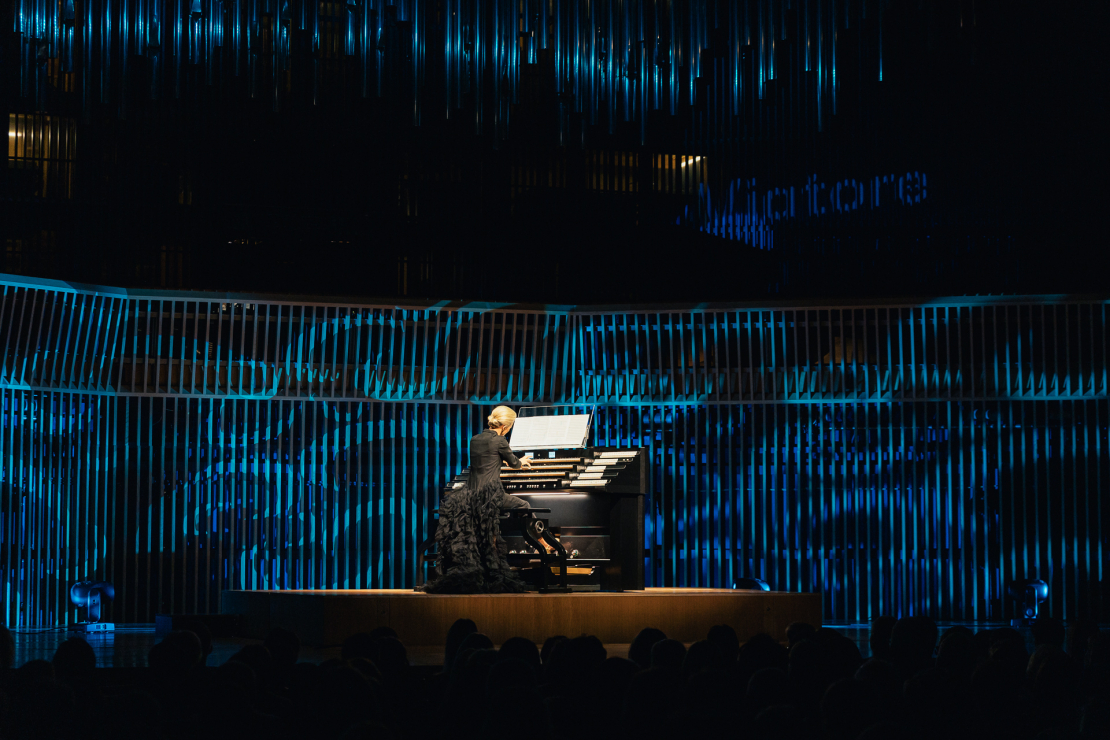 Ivetas Apkalna jaunā albuma atvēršanas koncerts.