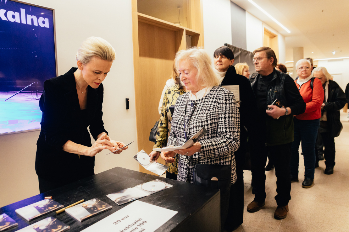 Ivetas Apkalna jaunā albuma atvēršanas koncerts.