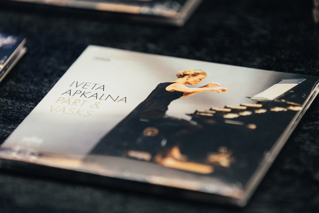 Ivetas Apkalna jaunā albuma atvēršanas koncerts.