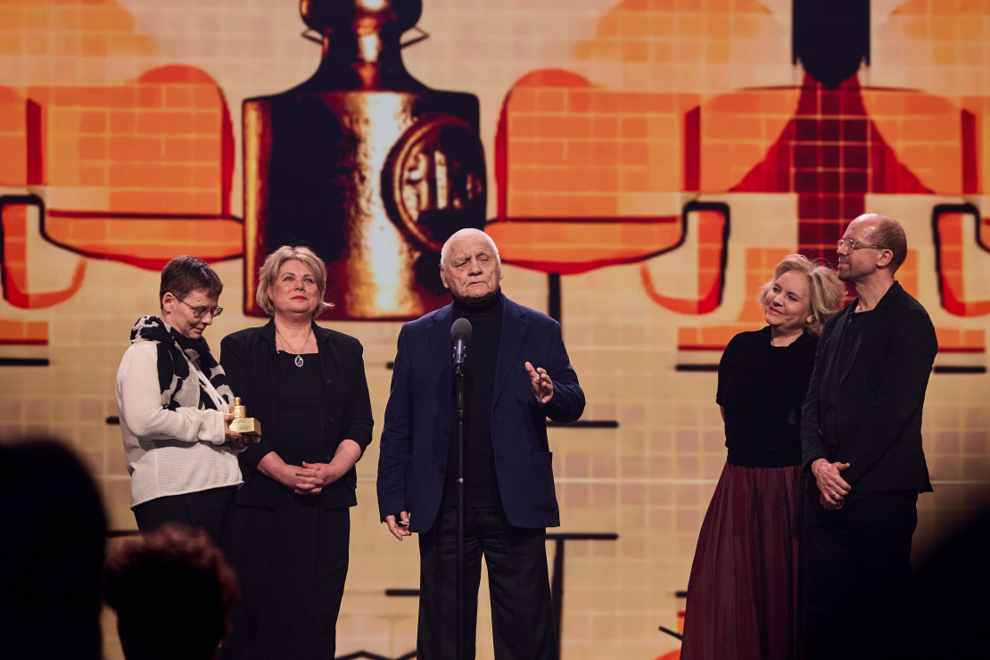 Balvas "Kilograms kultūras 2025" laureātu sveikšana.