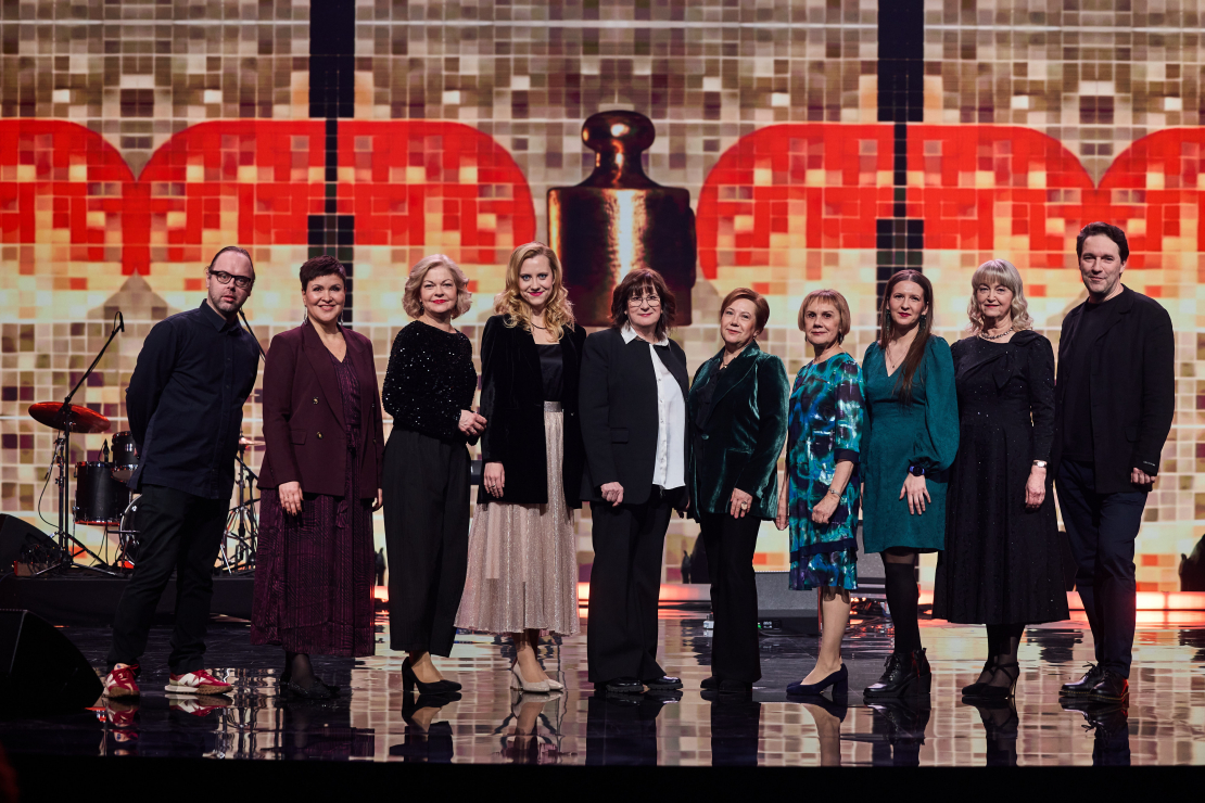 Balvas "Kilograms kultūras 2025" laureātu sveikšana.