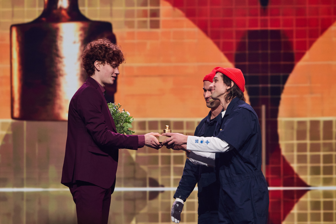 Balvas "Kilograms kultūras 2025" laureātu sveikšana.