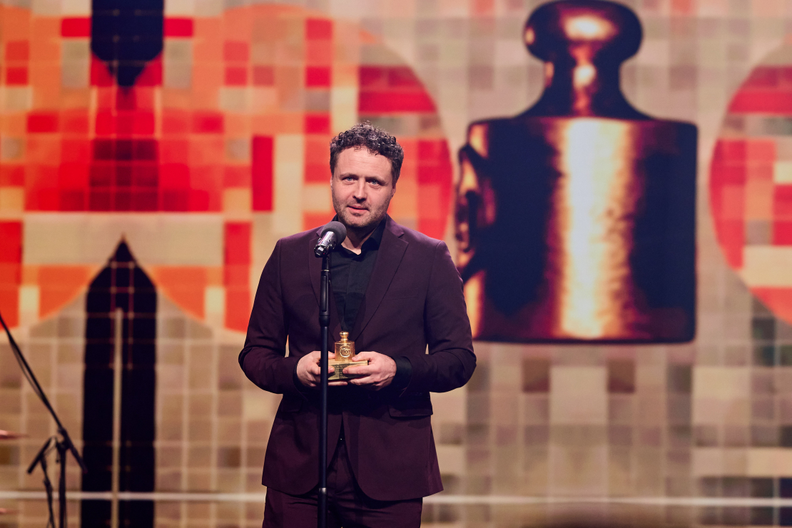 Dzintars Dreibergs balvas "Kilograms kultūras 2025" laureātu sveikšanas ceremonijā.