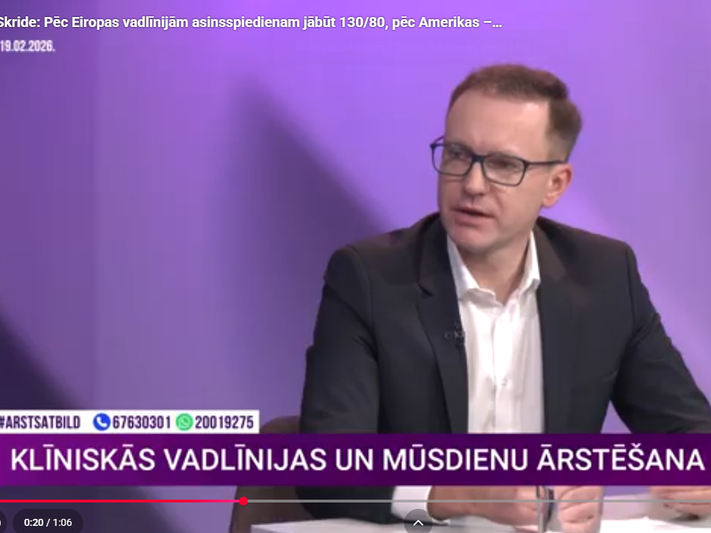 RSU profesors, kardiologs, "Skrides Sirds klīnikas" vadītājs Andris Skride.