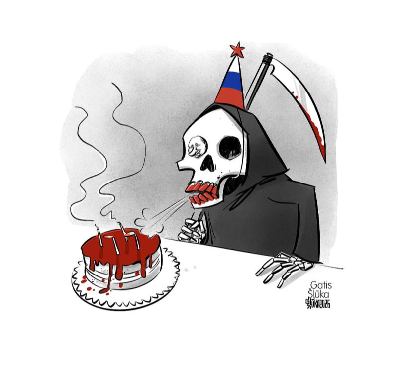 Zīmē Gatis Šļūka. Asiņainā gadskārta