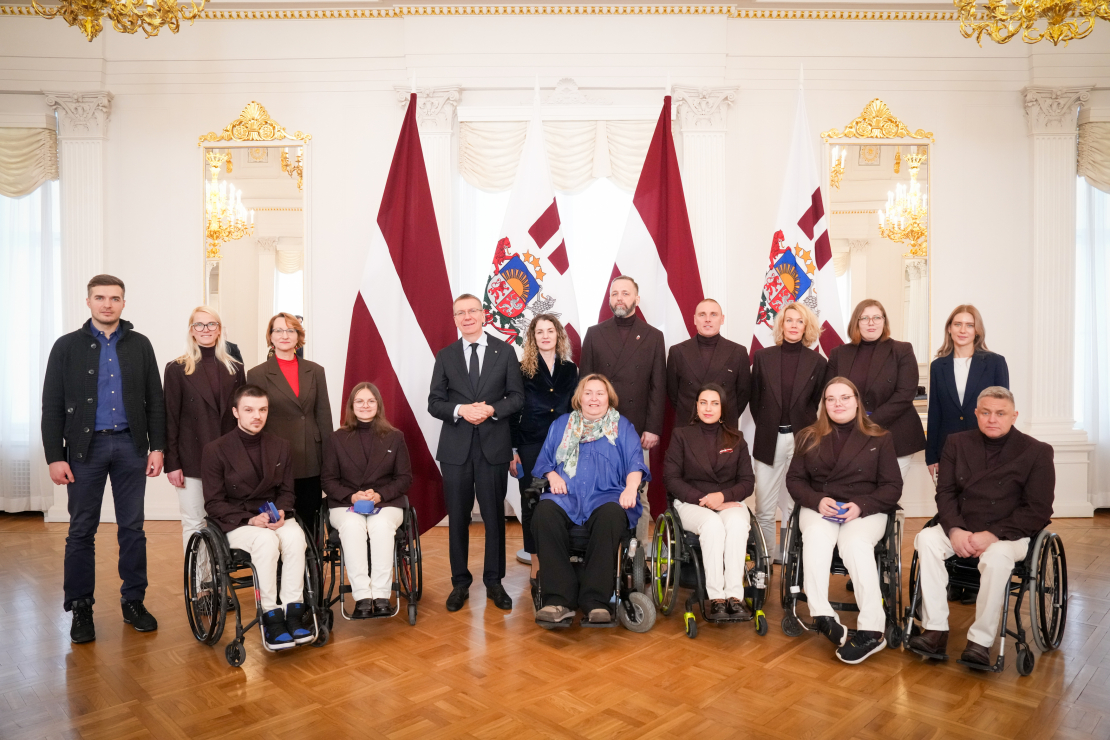 Latvijas Paralimpiskā komiteja.