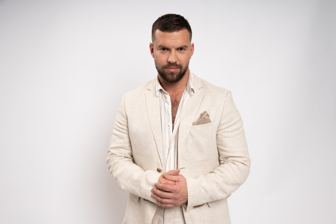 Šova "Mīlestības villa" dalībnieks Gunārs.