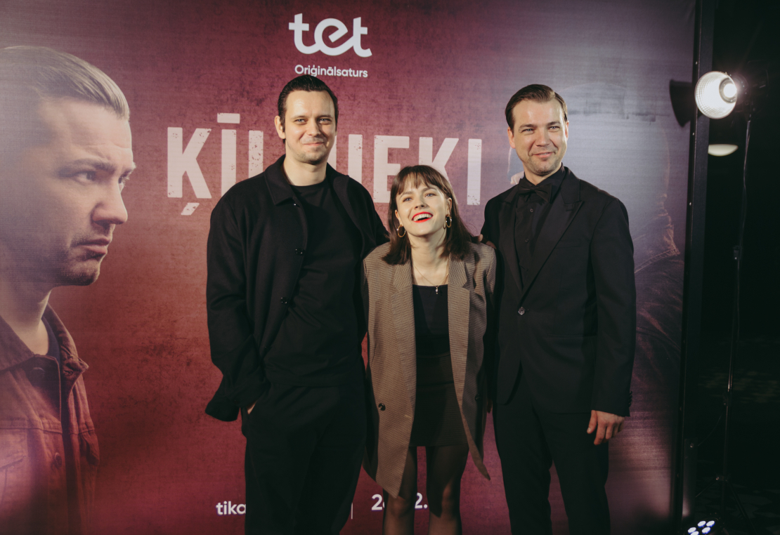 Daudzsēriju filmas "Ķīlnieki" pirmizrāde.