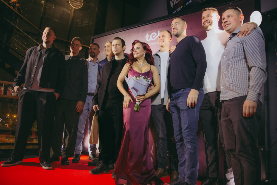 Daudzsēriju filmas "Ķīlnieki" pirmizrāde.