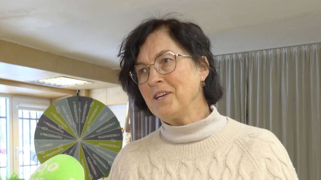 Iveta Ķelle, biedrības "Papardes zieds" valdes priekšsēdētāja.