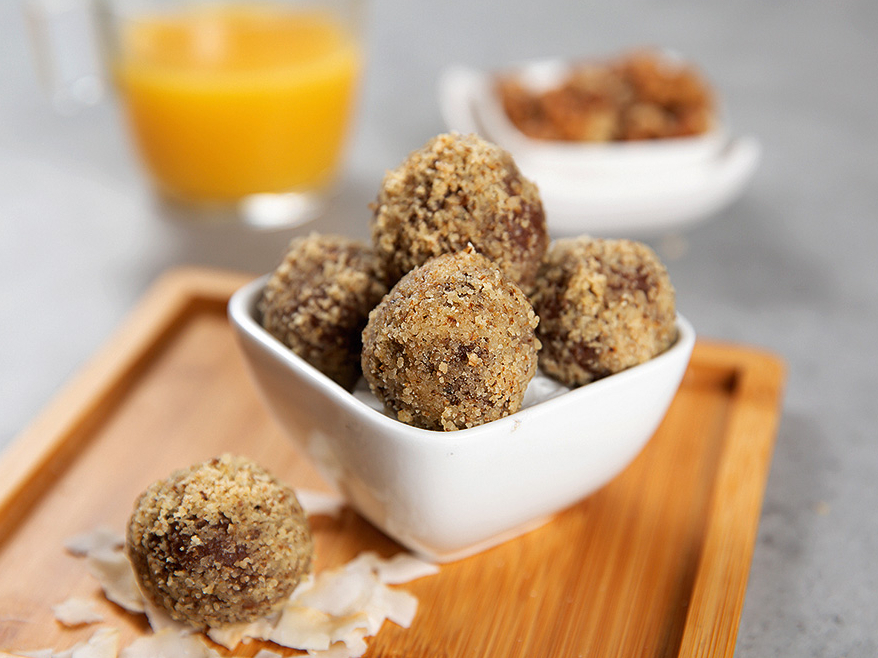 Kamas miltu trifeļkonfektes.