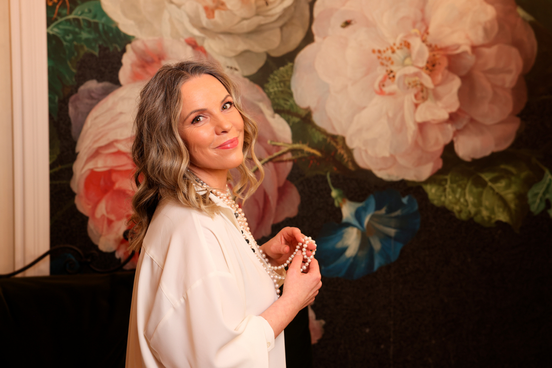 Raidījuma "Dāmu projekts" vadītāja, radio personība un žurnāliste Rita Paula.