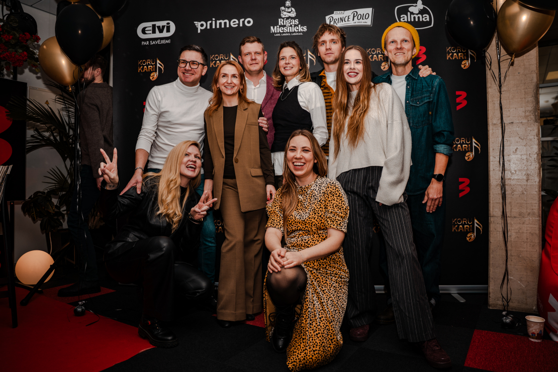 Ieskandina šova "Koru kari" jauno sezonu.