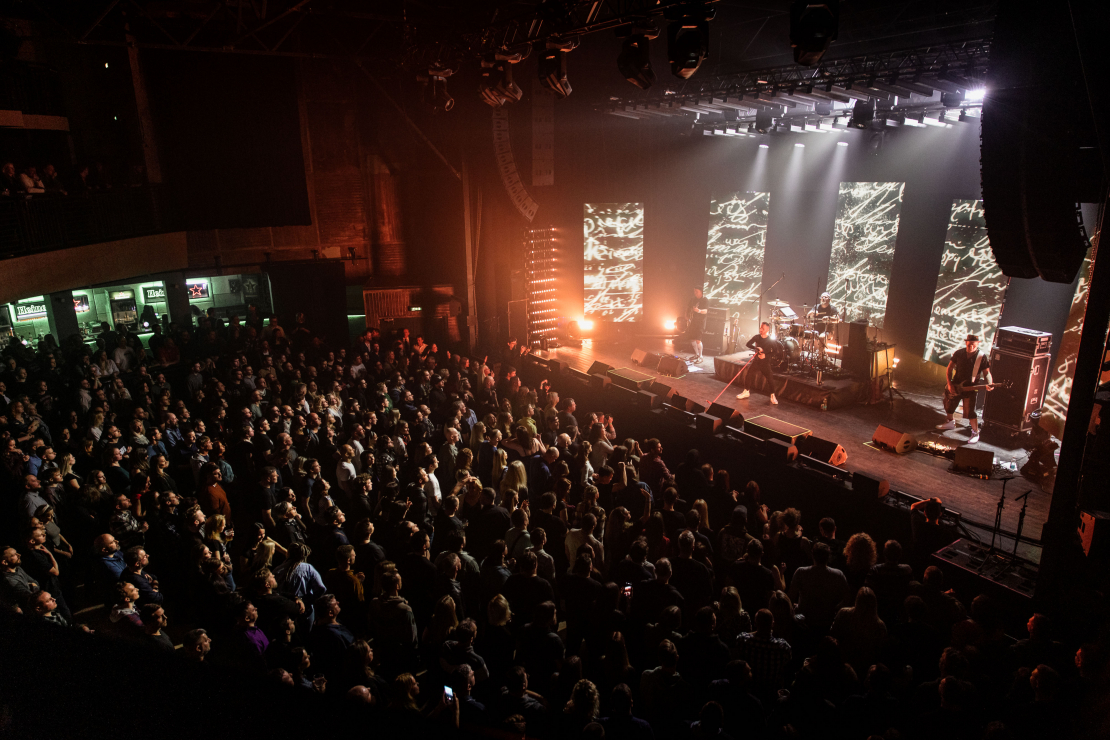 Grupas R.A.P. atgriešanās koncerts 2025. gada martā.