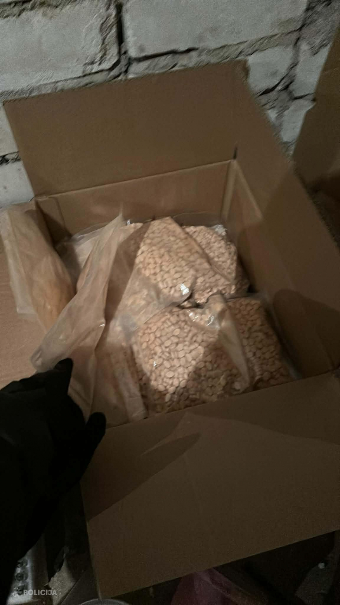 Kratīšanās izņem vairāk nekā 25 kilogramus narkotiku.