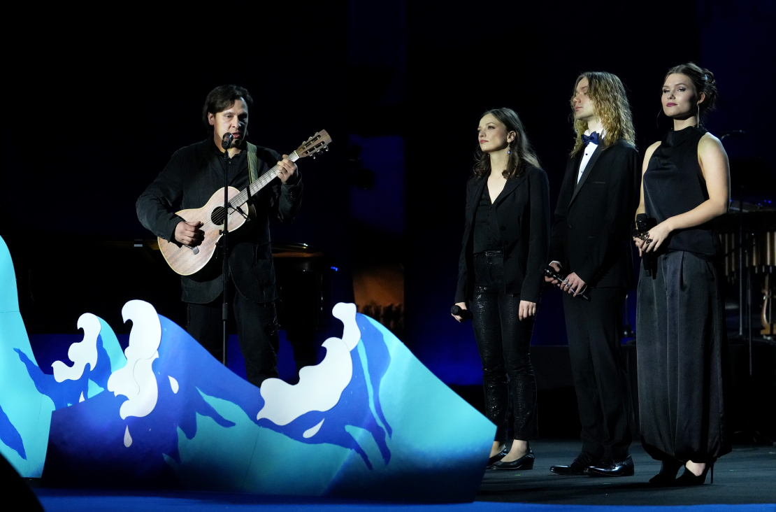 Nacionālās kino balvas "Lielais Kristaps" pasniegšanas ceremonija Rīgas Kongresu namā.