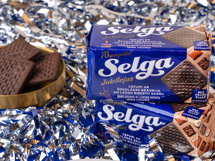 Jaunie cepumi ar braunija un lazdu riekstu garšu.