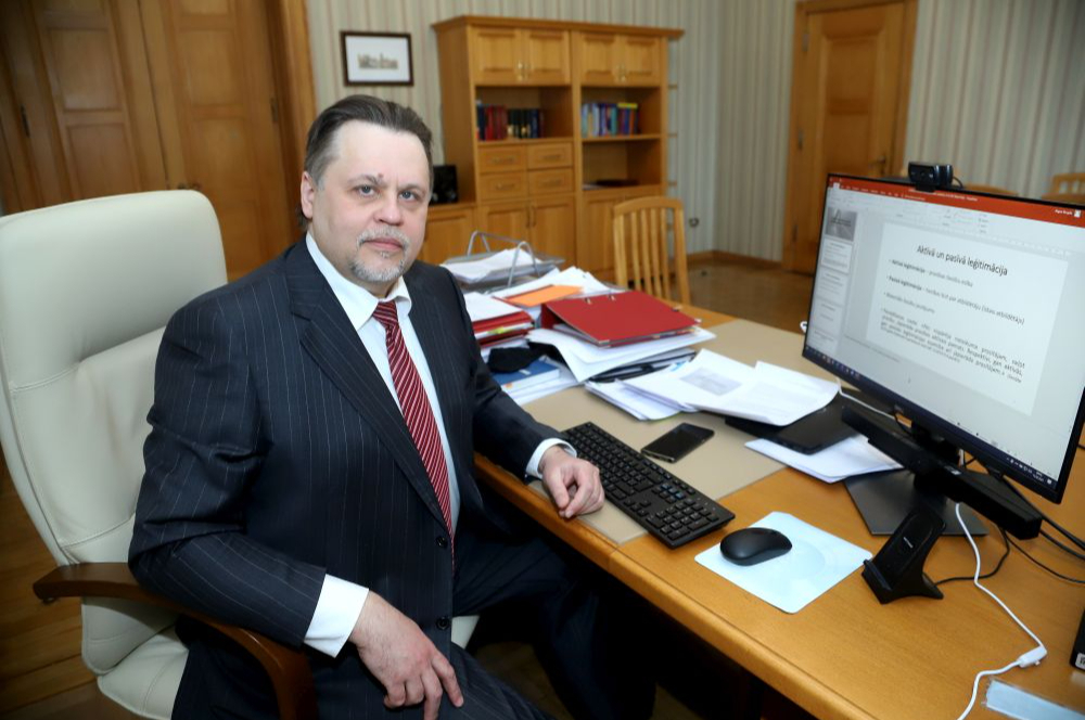 Augstākās tiesas priekšsēdētājs Aigars Strupišs.