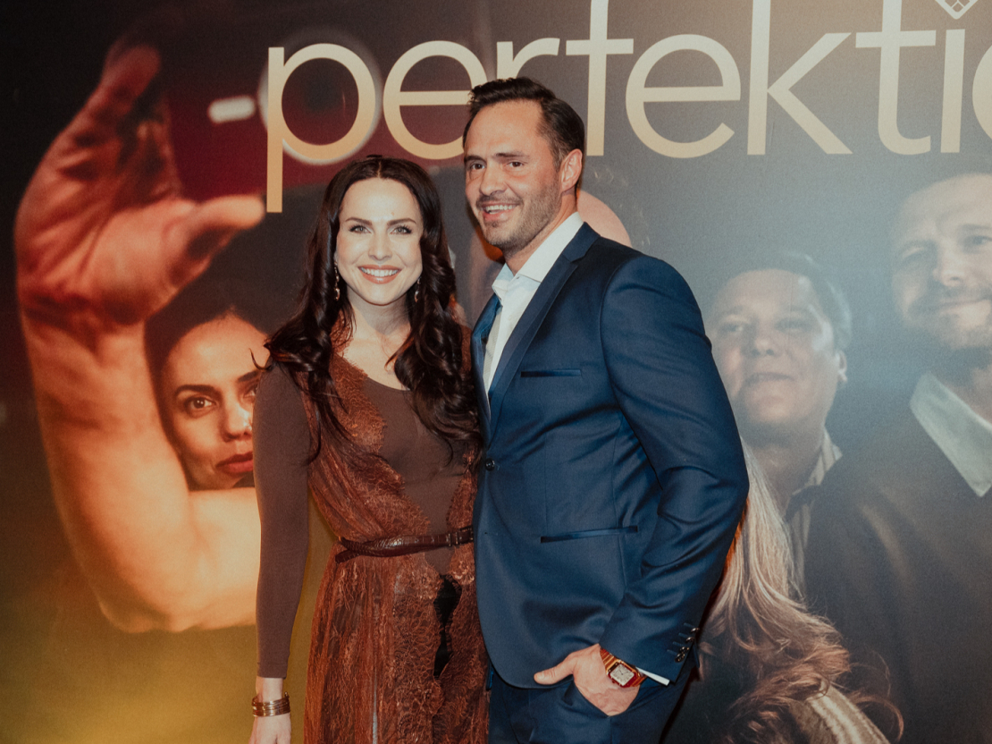 Lelde Dreimane un Artūrs Bernāts.