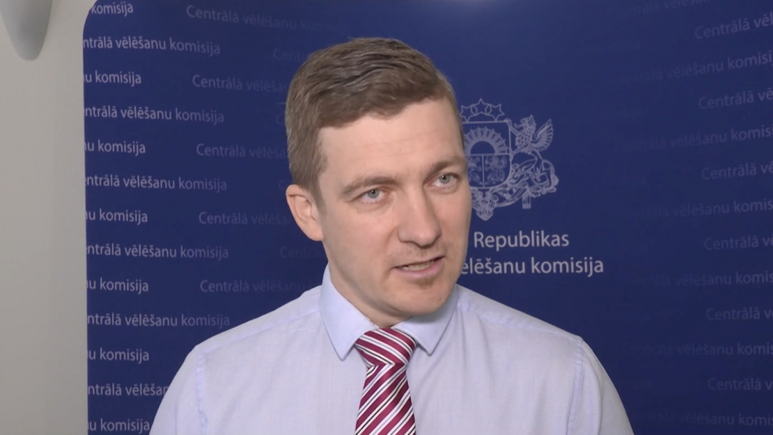 Māris Zviedris, Centrālās vēlēšanu komisijas priekšsēdētājs.