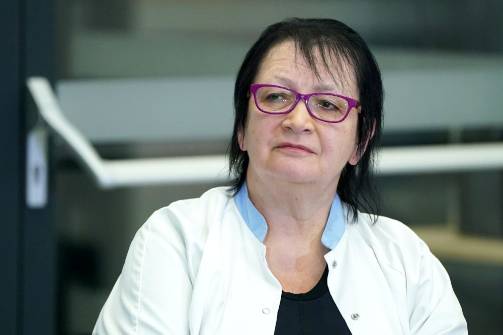 Paula Stradiņa klīniskās universitātes slimnīcas Oftalmoloģijas klīnikas vadītāja, profesore Guna Laganovska.