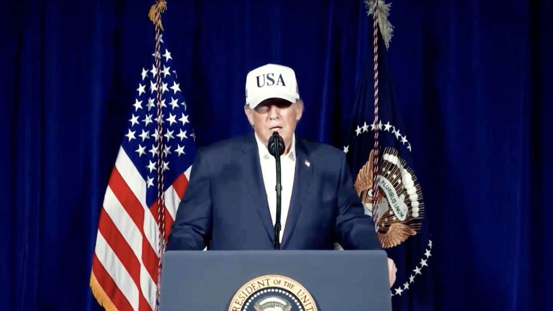 ASV prezidents Donalds Tramps.