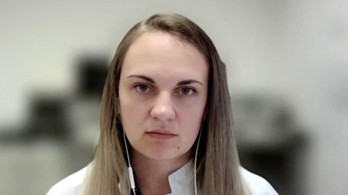 Zane Dobele, Stradiņa slimnīcas atbildīgā ārste audu saderības un imūnģenētikas jomā.