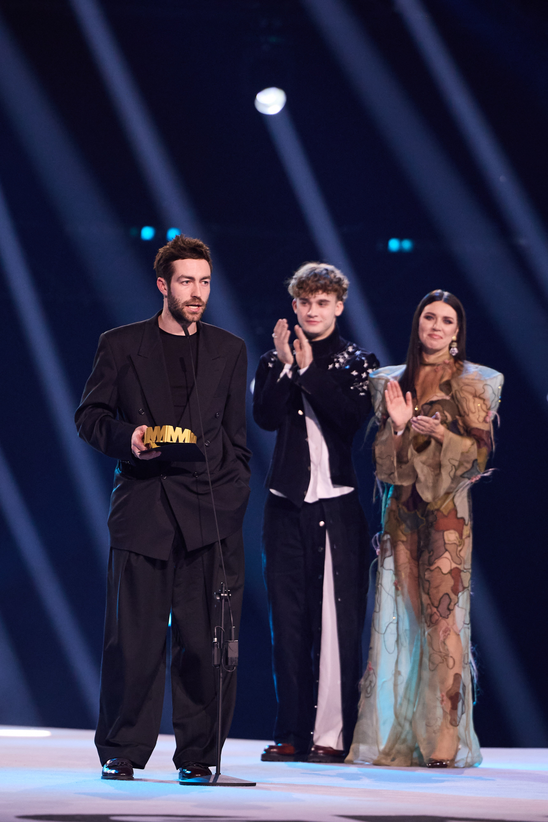 Mūzikas balvas "GAMMA" pasniegšanas ceremonija.