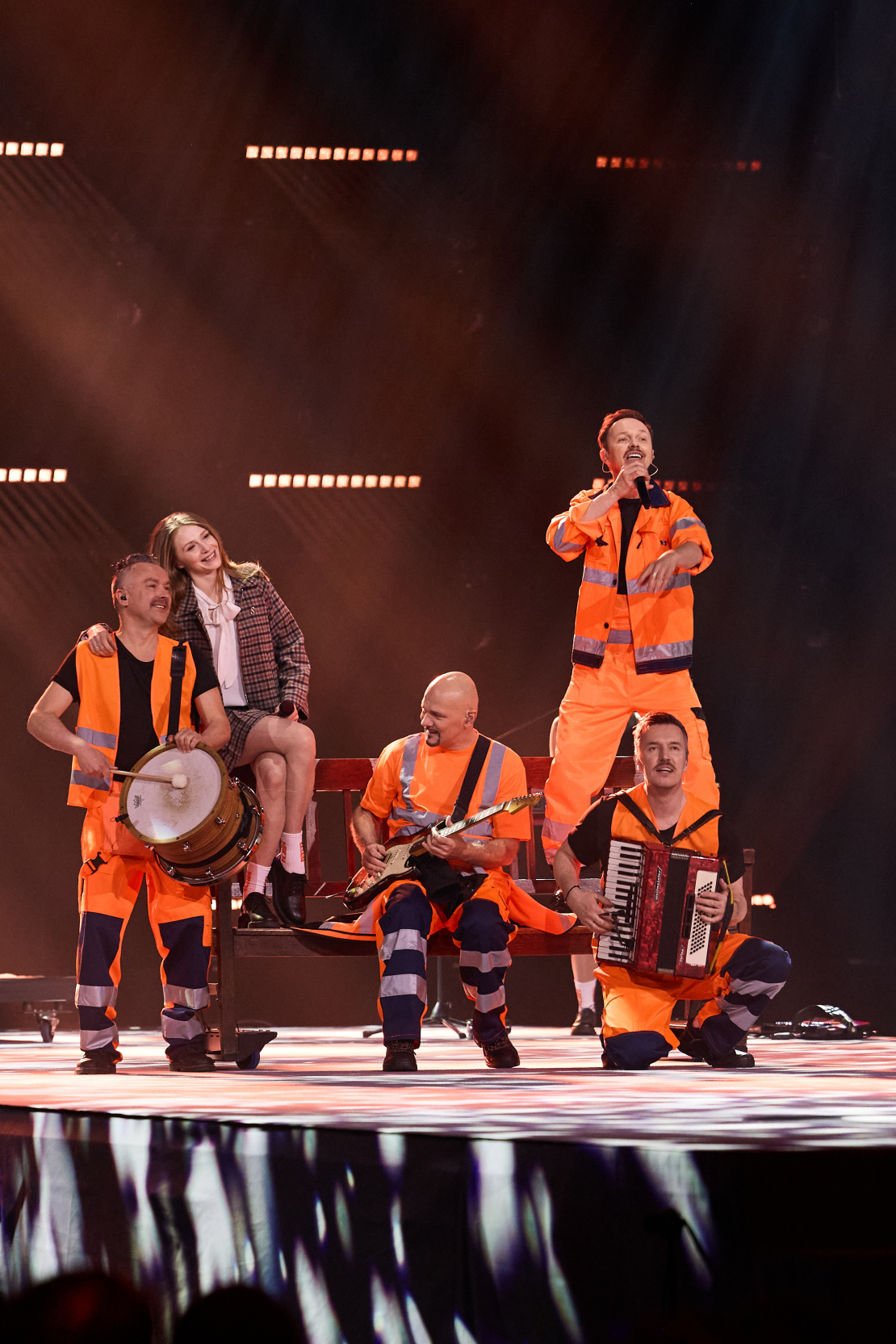 Mūzikas balvas "GAMMA" pasniegšanas ceremonija.