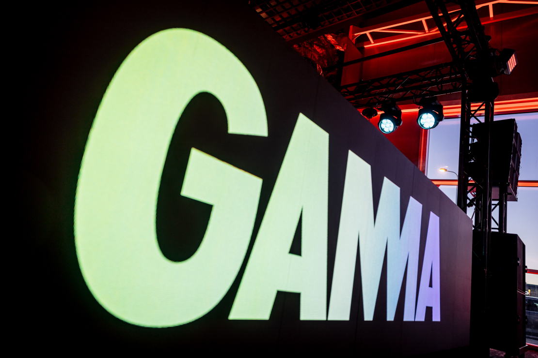 Mūzikas balvas "GAMMA" pasniegšanas ceremonija.