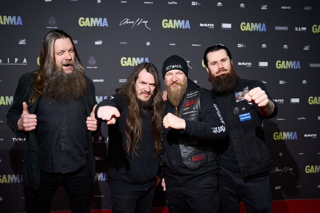 Mūzikas balvas "GAMMA" pasniegšanas ceremonija.