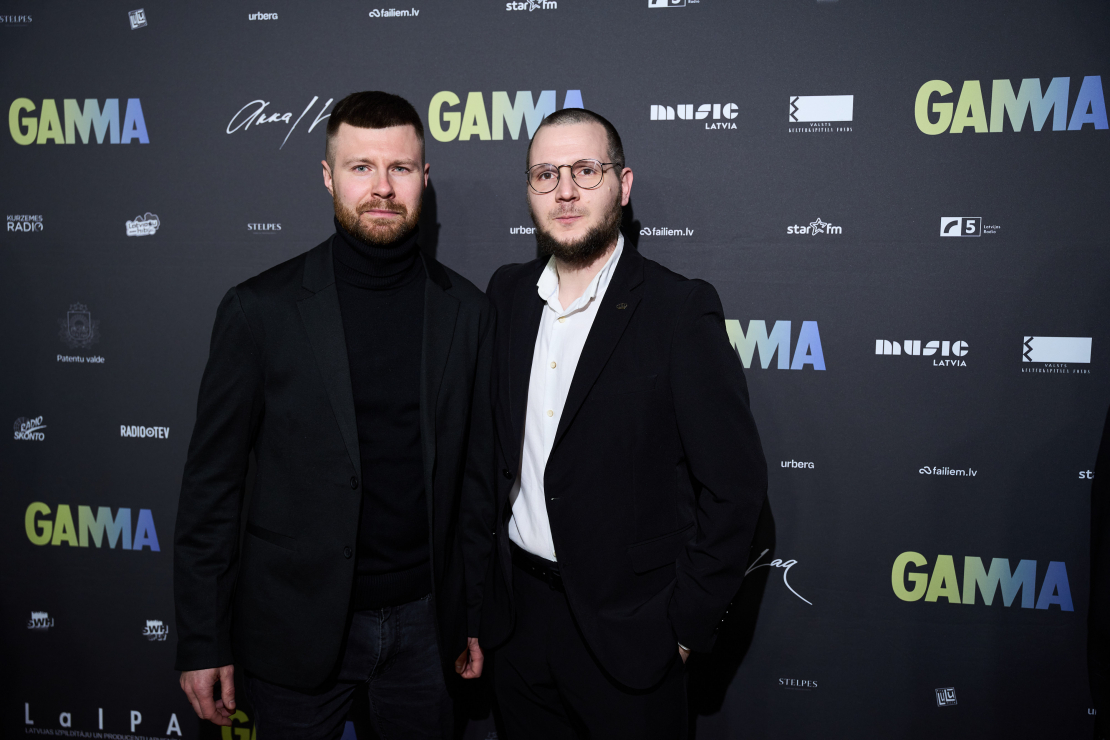 Mūzikas balvas "GAMMA" pasniegšanas ceremonija.