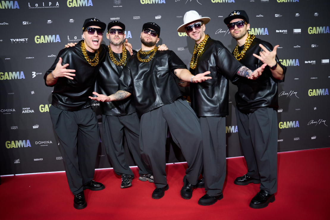 Mūzikas balvas "GAMMA" pasniegšanas ceremonija.