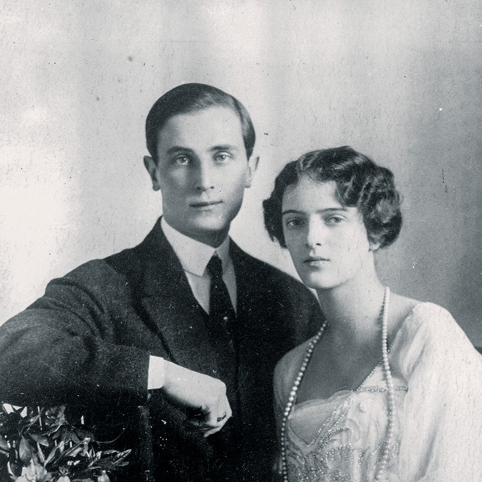 Fēlikss Jusupovs ar sievu Irinu ap 1916. gadu.