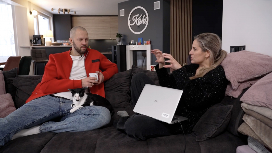 Viesturs un Olga Kohi.