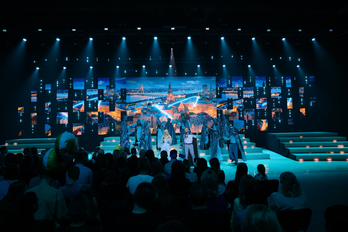 "Koru kari" jaunās sezonas pirmā tiešraide.