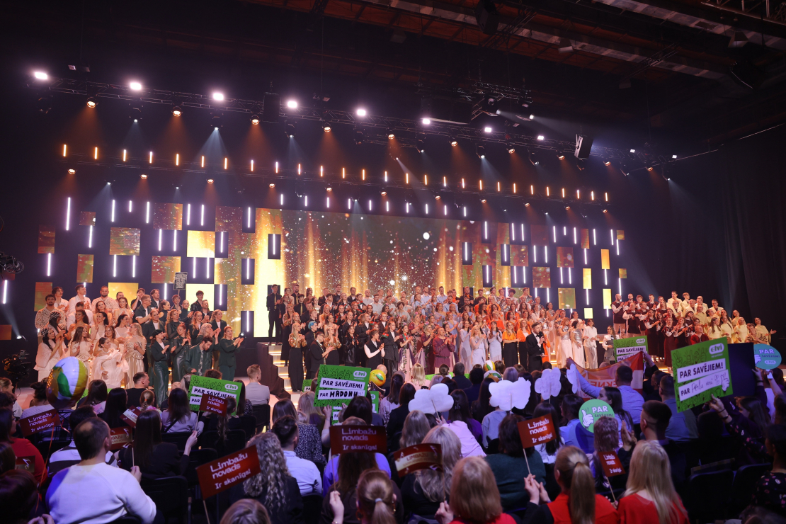 "Koru kari" jaunās sezonas pirmā tiešraide.