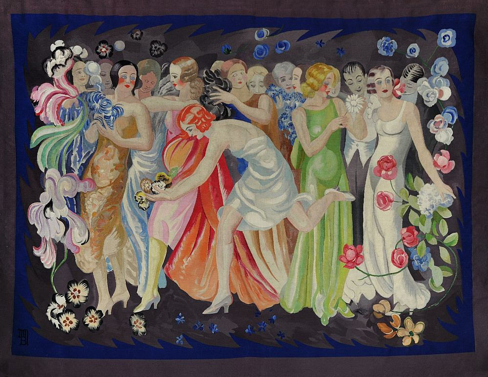 Leonetto Cappiello (1875–1942). "Pavasaris". Gobelēns. 1934. Vilna. "Mobilier national" kolekcija.