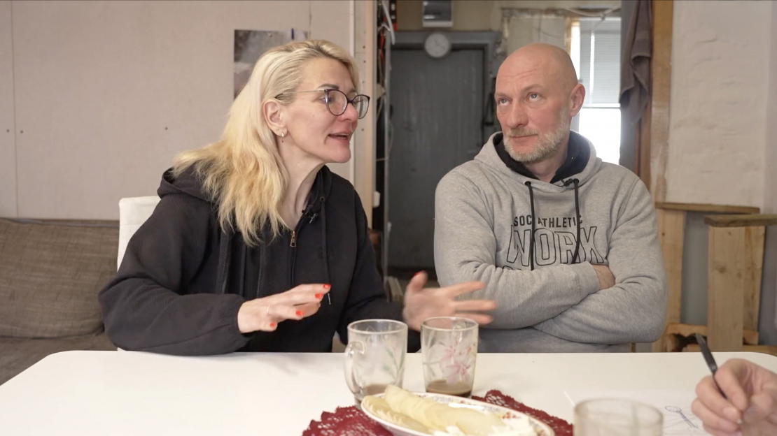 Vendija un Pāvels Karalkini.