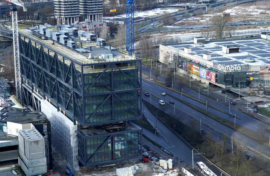 Skats uz "Preses Nama kvartālu".