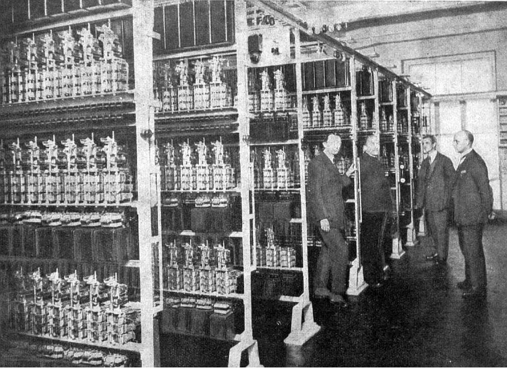 Jaunā Rīgas telefoncentrāle.