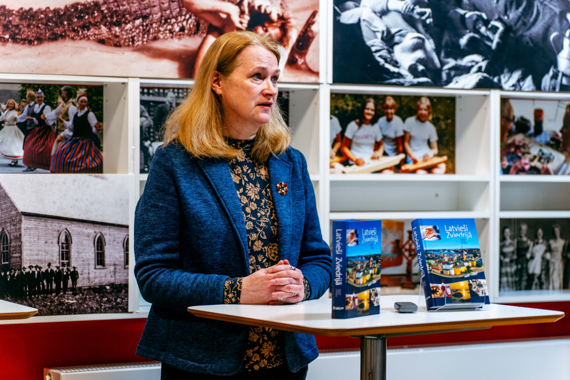 Grāmatas "Latvieši Zviedrijā. Raksti, stāsti, atmiņas" atvēršanas pasākums.