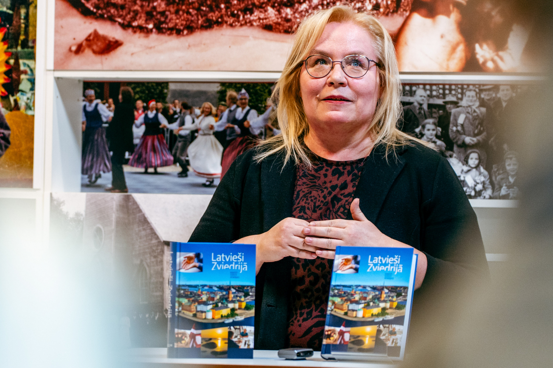 Grāmatas "Latvieši Zviedrijā. Raksti, stāsti, atmiņas" atvēršanas pasākums.