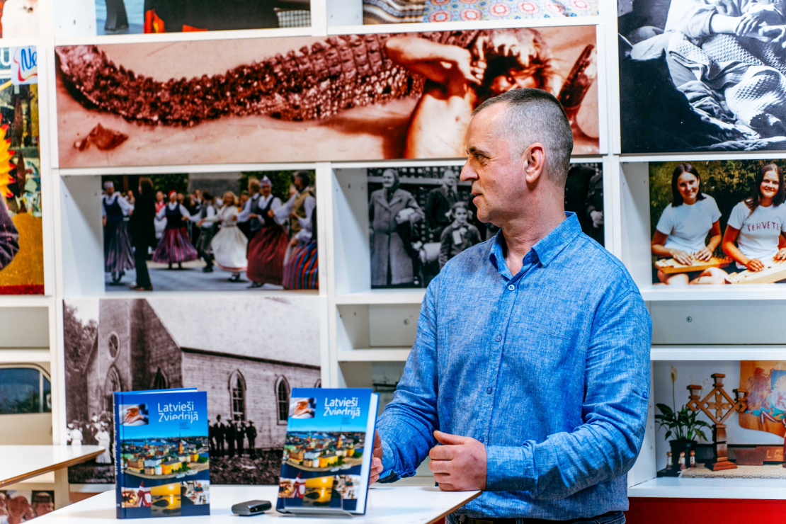 Grāmatas "Latvieši Zviedrijā. Raksti, stāsti, atmiņas" atvēršanas pasākums.