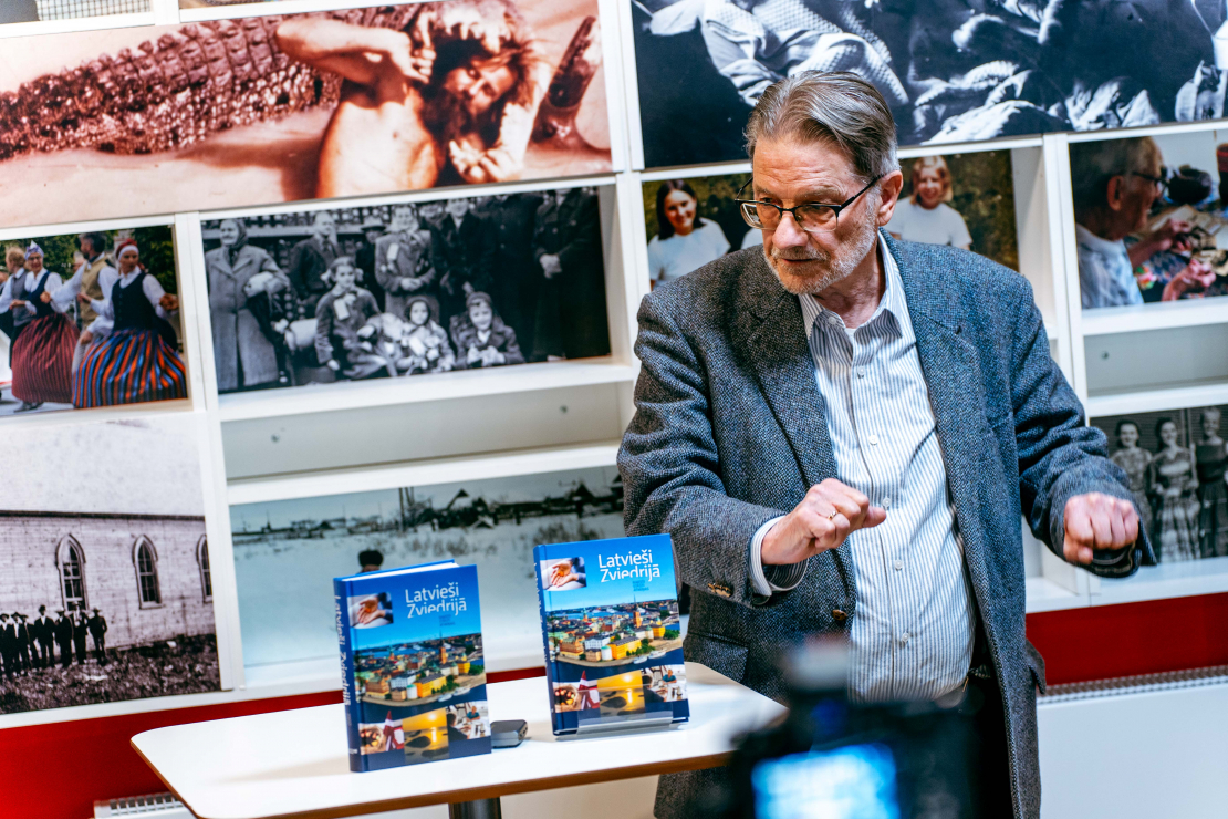 Grāmatas "Latvieši Zviedrijā. Raksti, stāsti, atmiņas" atvēršanas pasākums.