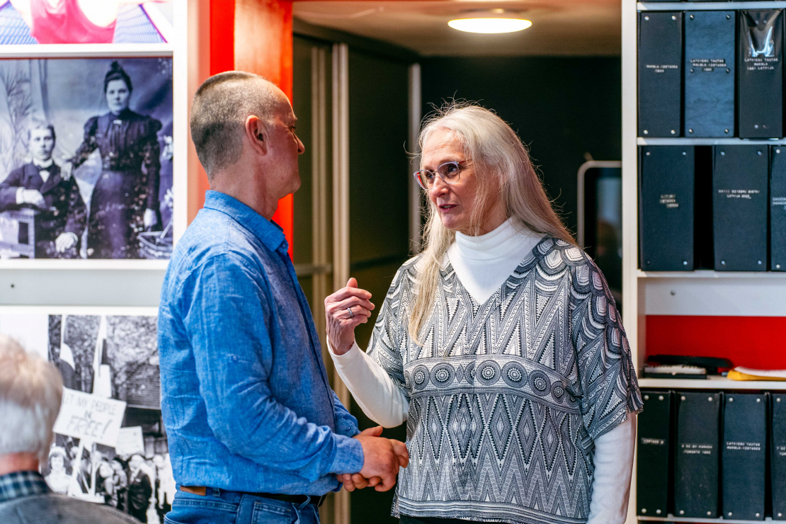 Grāmatas "Latvieši Zviedrijā. Raksti, stāsti, atmiņas" atvēršanas pasākums.