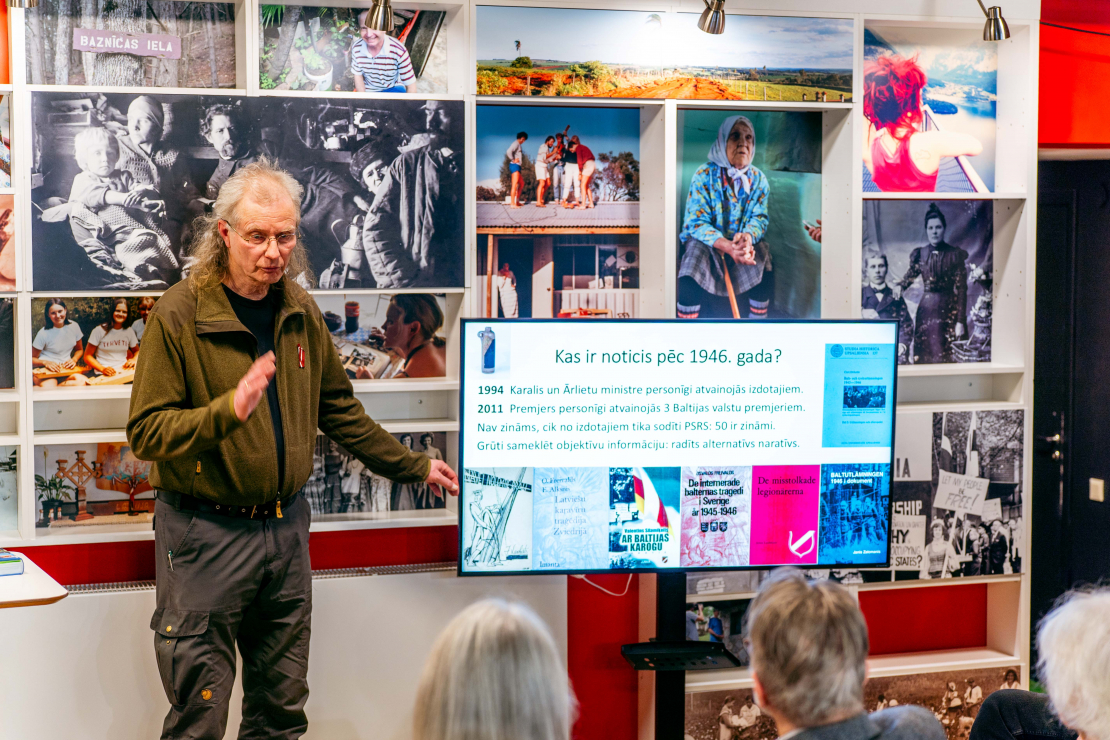 Grāmatas "Latvieši Zviedrijā. Raksti, stāsti, atmiņas" atvēršanas pasākums.