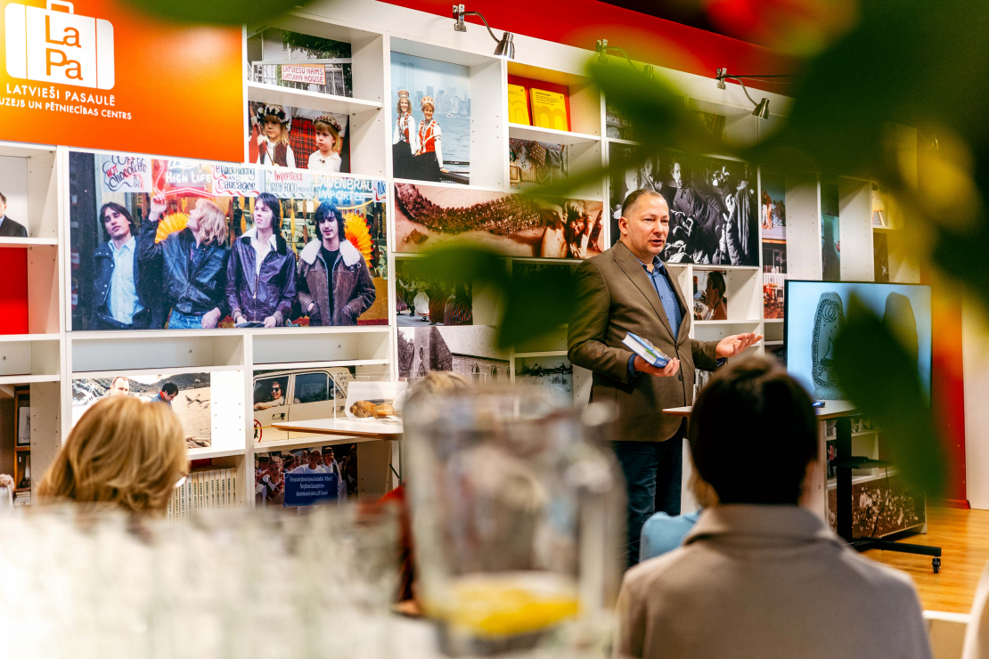 Grāmatas "Latvieši Zviedrijā. Raksti, stāsti, atmiņas" atvēršanas pasākums.