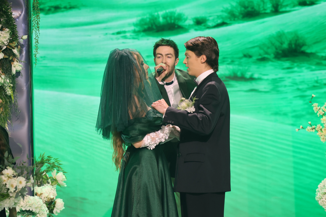 Muzikālā šova "Koru kari" 2. tiešraide.