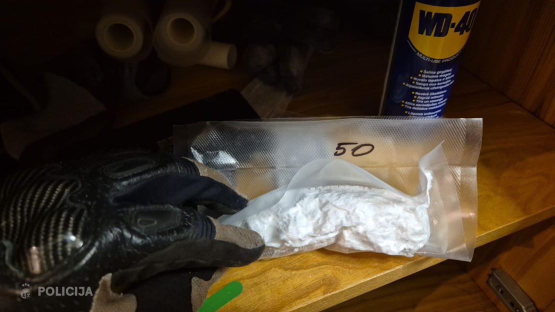 Valsts policija atklāj pēdējos gados lielāko kokaīna daudzumu.